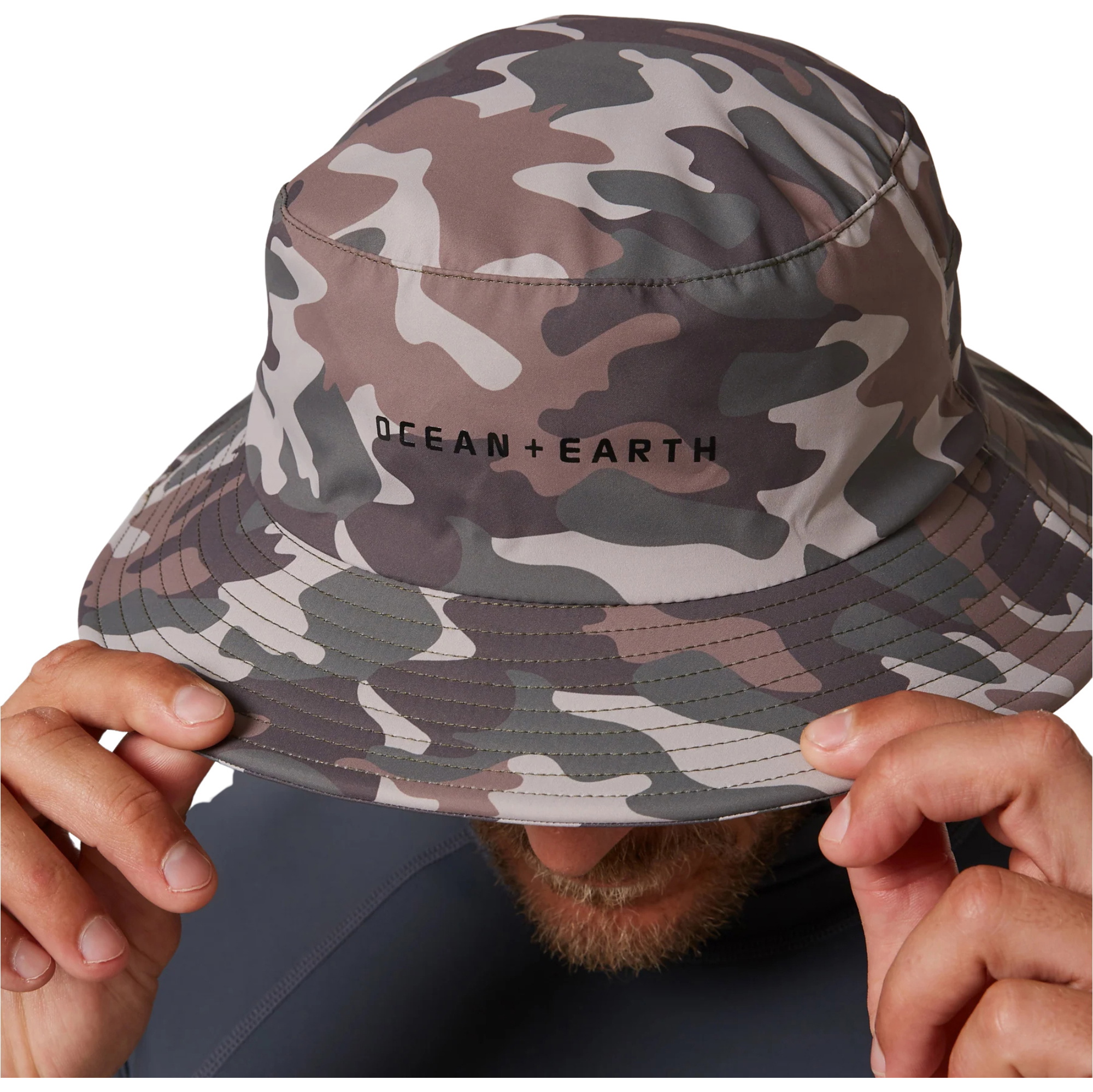 2026 Ocean And Earth Sombrero De Surf Ligero Y Suave Bingin Peak SMHA12CAM - Camo